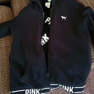 Fur lined VS PINK jacket